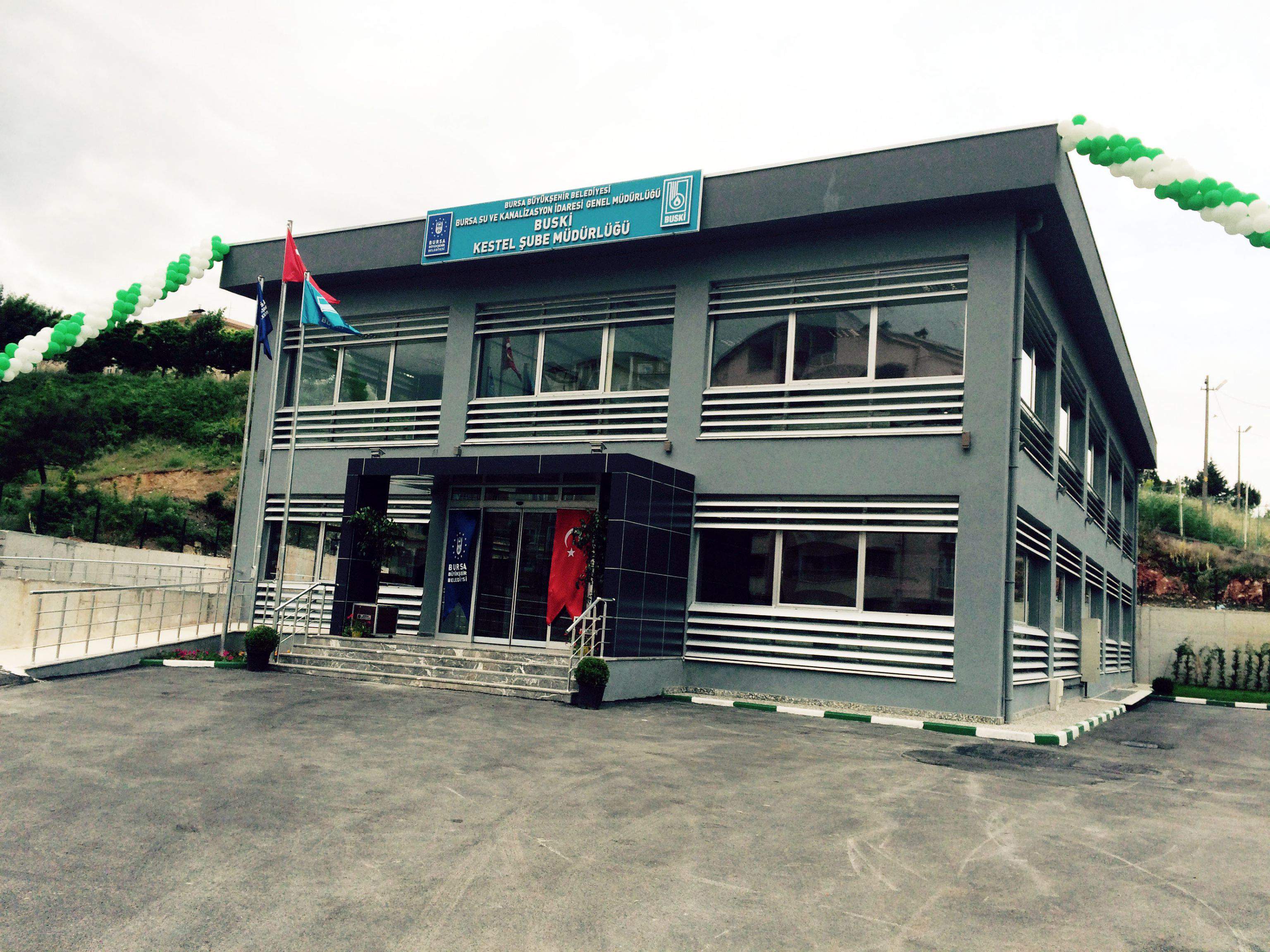 BUSKİ Kestel Şube Müdürlüğü hizmet binası açıldı