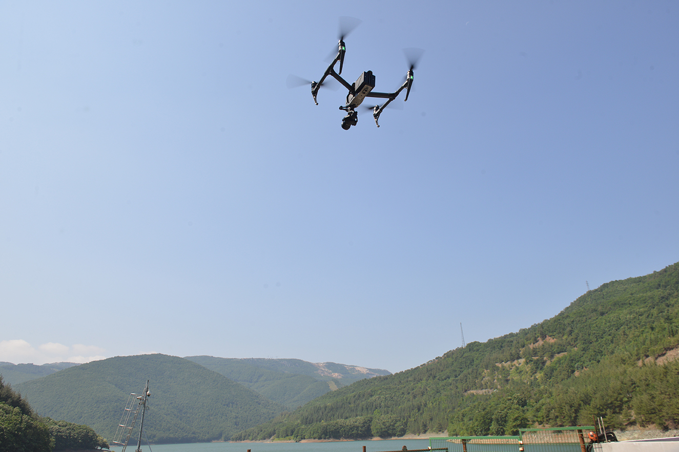 Barajlar drone ile kontrol altında