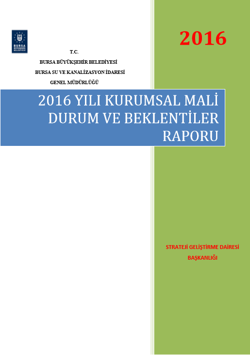 2016 Yılı Kurumsal Mali Durum ve Beklentiler Raporu